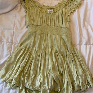 Anastasiya Mini Dress Lime